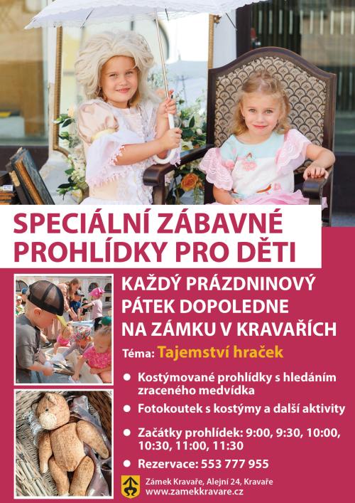 Zábavné prohlídky pro děti - Kravaře