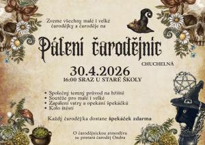 pálení čarodějnic s ohněm