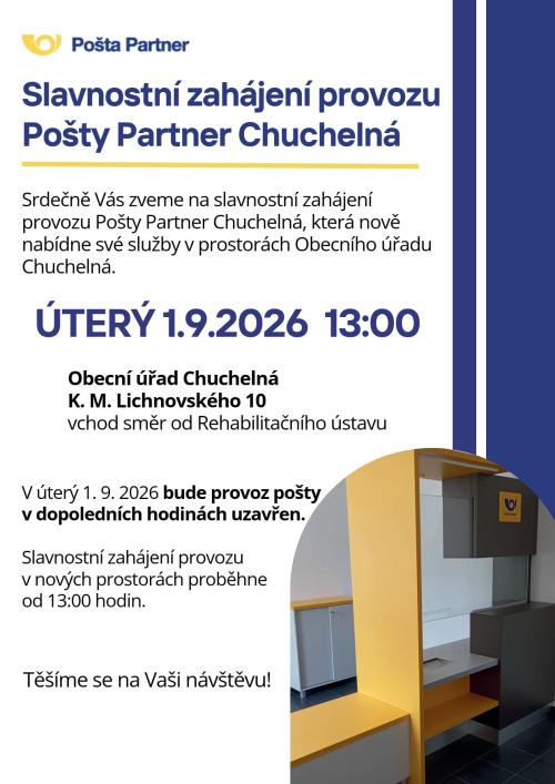 Plakát Pošta Partner